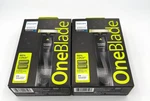 Philips Norelco Oneblade Men's Wet & Dry Trimmer Shaver- Lot Of 2. Fixed Price $54.99.