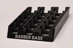 Barber Base - Black (huge 15 Slot Clipper Blade Organizer With Ez Access). Fixed Price $12.99.