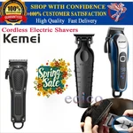 Kemei Cordless Clipper Electric Gap Trimmer Haircutting Usa. Fixed Price $23.99.