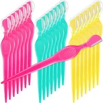 21 Pcs Eyebrow Razors Facial Shaver Lip Bikini Area Trimmer For Women. Fixed Price $12.25.