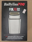 Babyliss Pro FX02 Dual Foil Metal Shaver, Gray FXFS2GY / Cordless Electric. Fixed Price $115.00.