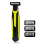 Linmei Men's Electric Trimmer Usb Rechargeable Shaving Razor Black+green. Fixed Price $21.73.