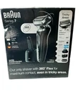Braun Series 7 Rechargeable Men's Electric Shaver 360 Flex Box Dented See Pics. Fixed Price $179.99.
