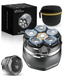 Head Shavers For Bald Men Newly Designed Magnetic 6D Electric (11.7)GRAY. Fixed Price $64.33.