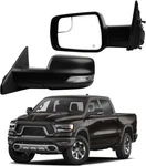 Dasbecan Left Driver Side Mirror Compatible With L-14PIN, Black Texture. Fixed Price $236.04.