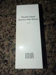 New Sealed Inia Double-head Electric Shaver CT-02, High Speed Motor, Usb. Fixed Price $14.99.