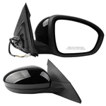 Dasbecan Passenger Side Mirror Compatible With RIGHT-3PINS: Non-heated, Black. Fixed Price $83.57.