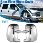 1 Pair Car Chrome Plated Mirror Full Covers Ford F-350. Fixed Price $48.25.