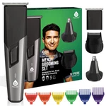 Pursonic Hair & Beard Trimmer For Men - 12 Piece Mario Lopez Black/grey. Fixed Price $48.90.