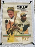 Willie Stargell 1979 Mvp Pirates Remington Black Man's Shaver Poster Signed. Fixed Price $125.00.