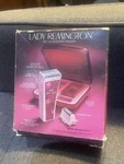Vintage 1976 Lady Remington Electric Shaver MS-140 Floral Pink W Original Box. Fixed Price $21.25.