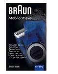 Electric Razor For Men By Braun M60B Mobile Shaver Washable Blue. Fixed Price $24.95.