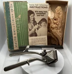 Vintage Oster Model 10 Hair Clippers Set W/ Box Manual Comb Germany. Fixed Price $53.09.