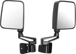 Side Mirrors Black For Jeep Wrangler 87-02. Fixed Price $65.51.