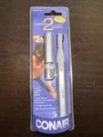 Conair Ladies 2 In One Trimmer Two Blades Eyebrow &body Battery Operated. Fixed Price $19.99.