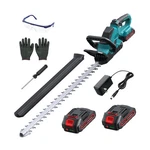 24'' Cordless Hedge Trimmer With Rechargeable Batteries & Charger, 3000RPM .... Fixed Price $131.31.