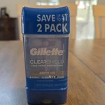 Gillette 2-PACK Clearshield Antiperspirant Gel Arctic Ice 2-3.8OZ Each New. Fixed Price $7.99.