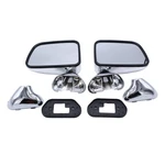 Pair Of Door Mirrors Chrome Manual Side View Set For 87-88 Toyota P.... Fixed Price $68.56.