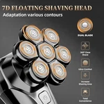 7D Head Shavers For Bald Men, 5-IN-1 Electric Razor Bawldy 9.0 Ultra Groomie. Fixed Price $36.99.