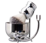 Grandslam 3 1 Shaving Kit Includes Brush, Bowl Stand. Fixed Price $19.99.