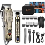 Professional Hair Clipper Set, Digital Display Trimmer Kit With Accessories, .... Fixed Price $45.39.