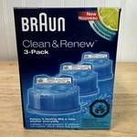 Braun Clean & Renew Sys Cartridge Refills Ccr 3-PACK Lemon Fresh Formula. Fixed Price $17.95.