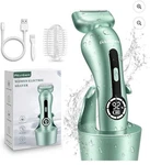 Akunbem Electric Shaver For Women Legs Bikini Nib Sealed Plastic Green. Fixed Price $22.00.