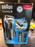 Braun 3090 Cc Series Shaver + Clean & Charge Station. Fixed Price $49.00.