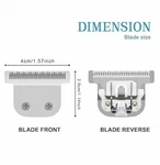 Genuine Wahl Trimmer Replacement Stainless Steel Blade 02144 9818 9864 9854. Fixed Price $21.99.