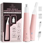 Vg Vogcrest Nose Hair Trimmer For Women: Rechargeable Painless Eyebrow Pink. Fixed Price $27.84.
