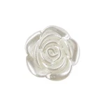 Decorative Resin Rose Sewing Buttons 20 Pcs - 16MM, 21/32". Fixed Price $16.95.
