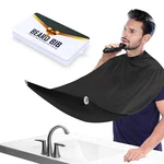 Leaflai Beard Bib Apron, Catcher For Men Shaving Size 1, Black. Fixed Price $6.99.