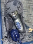 Philips Norelco Quadra Action 7845XL Shaver W/ Charger & Case Tested. Fixed Price $29.74.