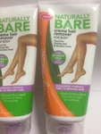 3 X Sally Hansen Naturally Bare Creme Hair Remover For Body (fine To Medium. Fixed Price $38.21.