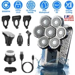 Head Shavers For Bald Men, Detachable Shaver, IPX6 Waterproof Wet Dry. Fixed Price $35.03.