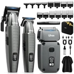 Ufree Hair Clippers And Trimmers For Men Professional, 25 Piece Set, Gray. Fixed Price $111.90.
