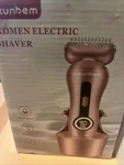 Akunbem Electric Razor Women Legs Bikini Trimmer Shaver - Pinkish. Fixed Price $24.99.