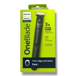 Philips Norelco One Blade 3X (trim, Edge And Shave) Face QP1424/70 New Sealed. Fixed Price $24.99.