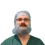 Disposable Medical Hood And Beard Cover For Work Shaving Lab & Cooking 400 Count. Fixed Price $69.00.