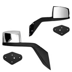 Aostirmotor Chrome Hood Mirrors Fit For 2000-2015 Volvo Vnl Truck Pair Side H.... Fixed Price $140.40.