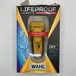 Wahl Lifeproof Lithium Ion Foil Shaver Waterproof Rechargeable Electric Razor. Fixed Price $44.99.