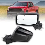 Left Driver Side Mirror Compatible With 2019-2025 Chevy L-5PINS, Black. Fixed Price $139.99.