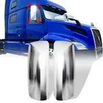 Chrome Door Mirror Covers For Volvo Vnl Trucks 04-17, Driver & Passenger Side.... Fixed Price $121.41.
