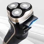 Povos PQ8300 Waterproof 3D Floating Triple Blades Electric Shaver For Men Usb Ch. Fixed Price $23.45.