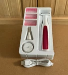 Kushae Women 3-IN-1 Waterproof Usb Rechargeable Foil Shaver White/pink. Fixed Price $25.00.