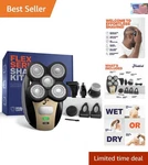 Flexseries Electric Razor: Ergonomic, Waterproof, Perfect For Sensitive Areas. Fixed Price $109.24.