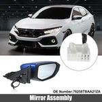 5 Pin Right Passenger Side Door Mirror Assembly Blue For Honda Civic 2016-2020. Fixed Price $87.43.