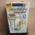 Remington Smooth & Silky Titanium Charger Cleaning Shaving System Wet Dry New. Fixed Price $249.99.