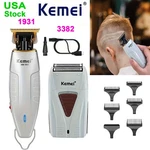 Kemei Professional Hair Clippers Cordless Trimmer Beard Cutting Machine Barber. Fixed Price $17.99.