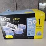Braun CCR5+1 And Renew Lemon-scented Cleaning Cartridge 6PCK. Fixed Price $33.00.